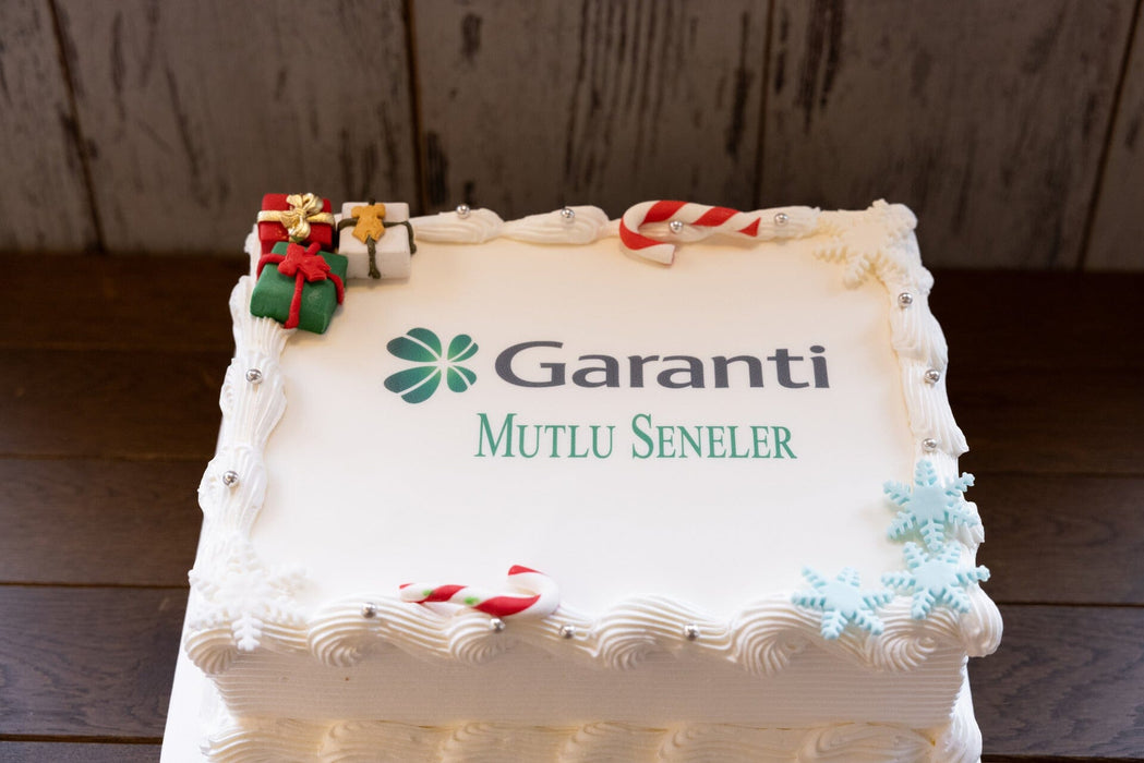 Garanti Bankası Yılbaşı Pastası