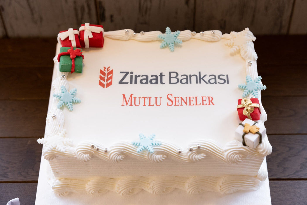 Ziraat Bankası Yılbaşı Pastası